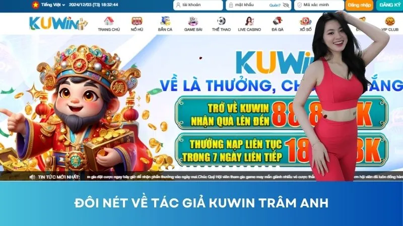 Đôi nét về tác giả Kuwin Trâm Anh