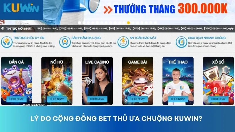 Lý do nhiều người chọn tham gia cá cược tại nhà cái cá cược