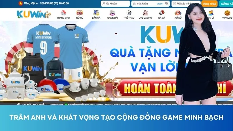 Trâm Anh và khát vọng tạo cộng đồng game minh bạch